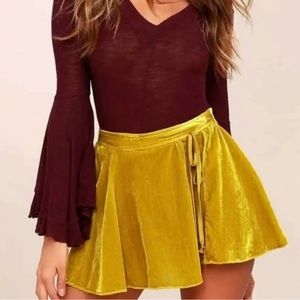 Free People Dance the Night Away skort shorts skirt